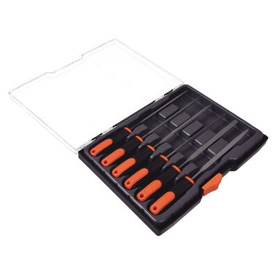 Conjunto de Limas con Mango de 6 piezas 140mm (5-1/2 in) Tactix