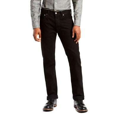 Jeans Recto Semi Ajustado Levi's 501 Para Hombre Universitario