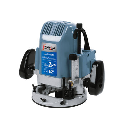 Router 2HP Silverline+ Juego de 8 Brocas