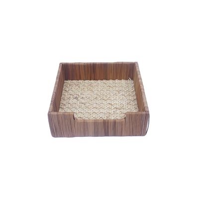 Servilletero Decorativo Rat&aacute;n Home Nature