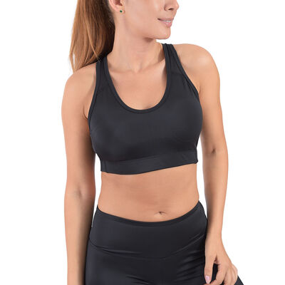 Top B&aacute;sico Con Copas De Naylon For Intelligent Trainers  Para Mujer