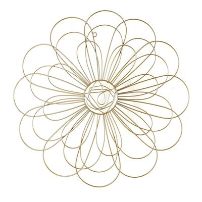 Decorativo De Paerd Wire Flower Vintage Home