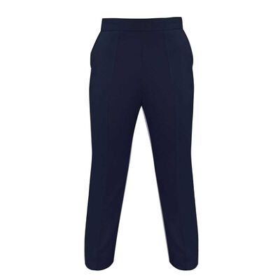 Pantal&oacute;n B&aacute;sico Con Elastico Azul Pavla Mint Para Mujer