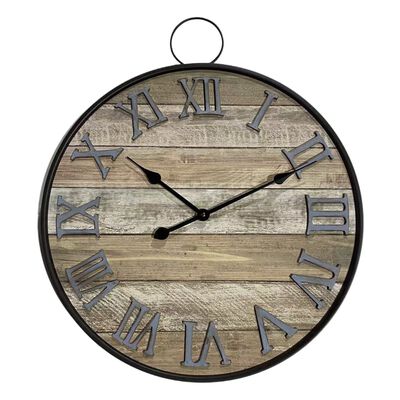 Reloj de Pared 24 Wood Farm Vintage Home