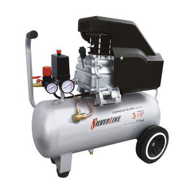 Compresor de Aire Lubricado Silverline 3HP DC-3H50L