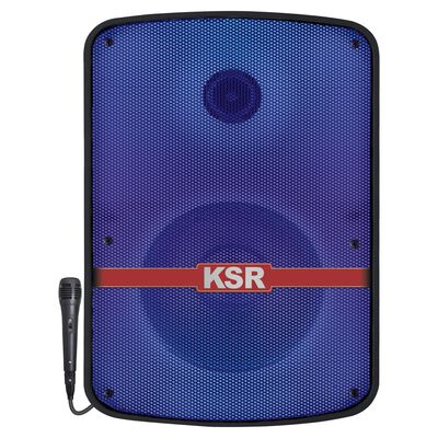 Bafle Bluetooth KSR 15" Luces Ne&oacute;n
