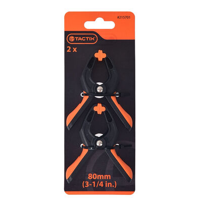 Pinza Sujetadora de Presi&oacute;n 2pz 80mm (3-1/4 in) Tactix