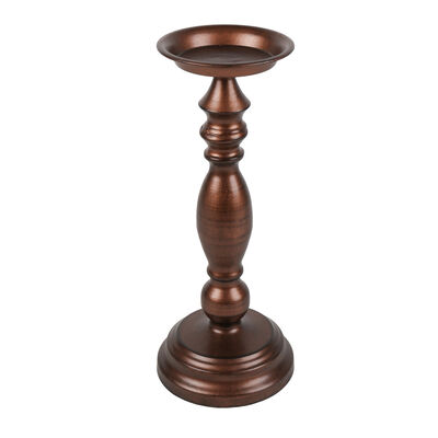 Candelero Metal Ocre Grande Vintage Home