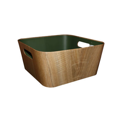 Cesto Almacenamiento Rectangular HOME NATURE