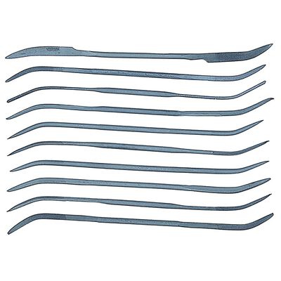 Set Limas Curveadas Riffler 10pz Tactix