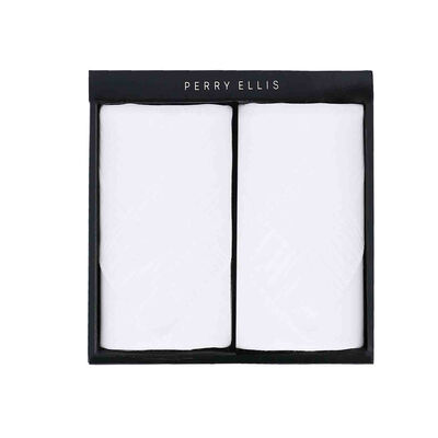 Pa&ntilde;uelo Color Blanco Perry Ellis