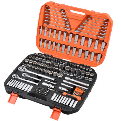 Autocle 192 Piezas Mando 1/4, 1/2 y 3/8 Pulgadas