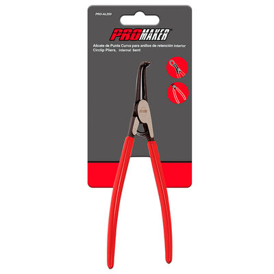 Pinza Saca Retenedores Interior Promaker Cruva 7"
