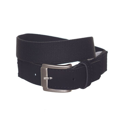 Cinturon El&aacute;stico Color Negro Zilery&acute;S Para Mujer