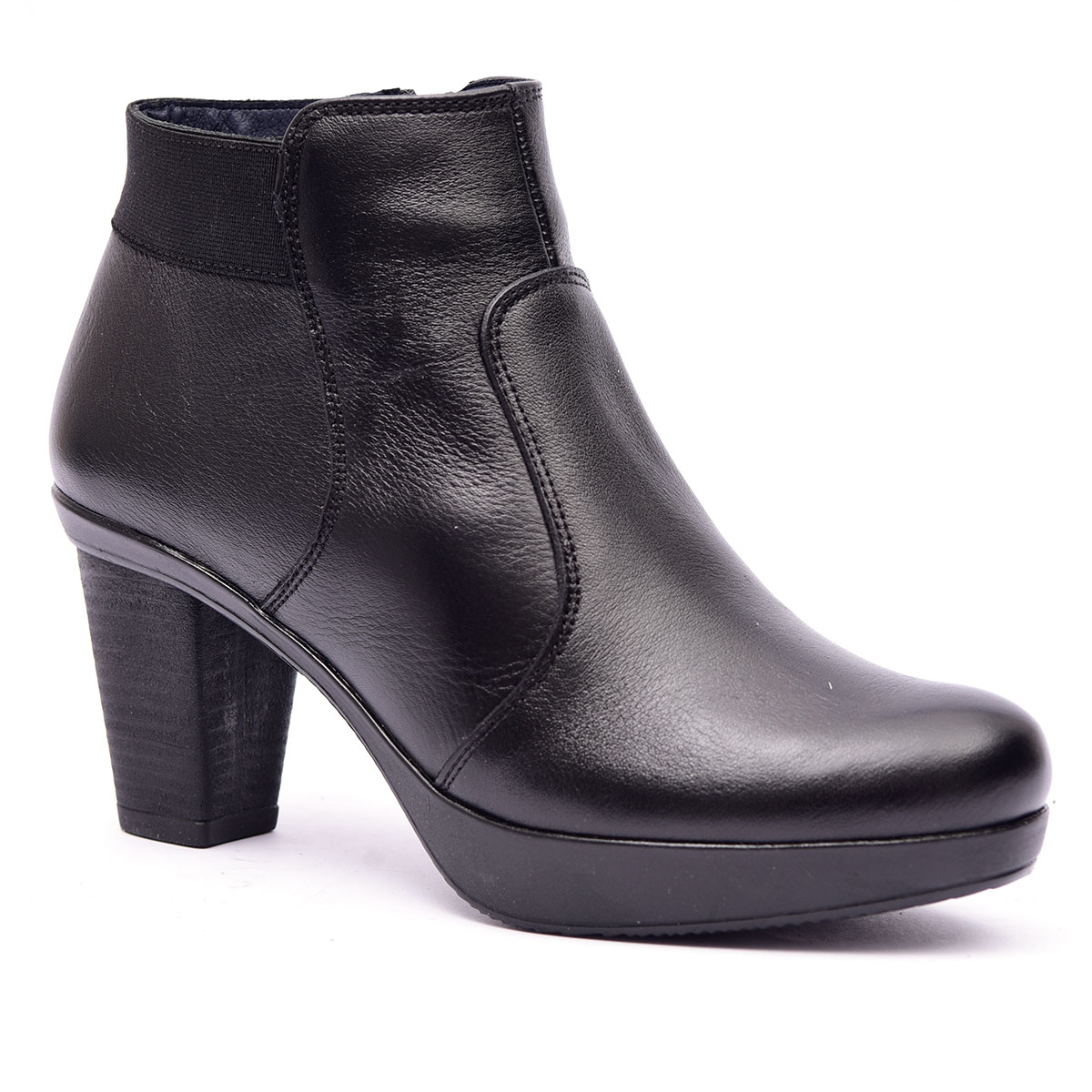 Botines Baerchi con Tac&oacute;n y Plataforma para Mujer image number null