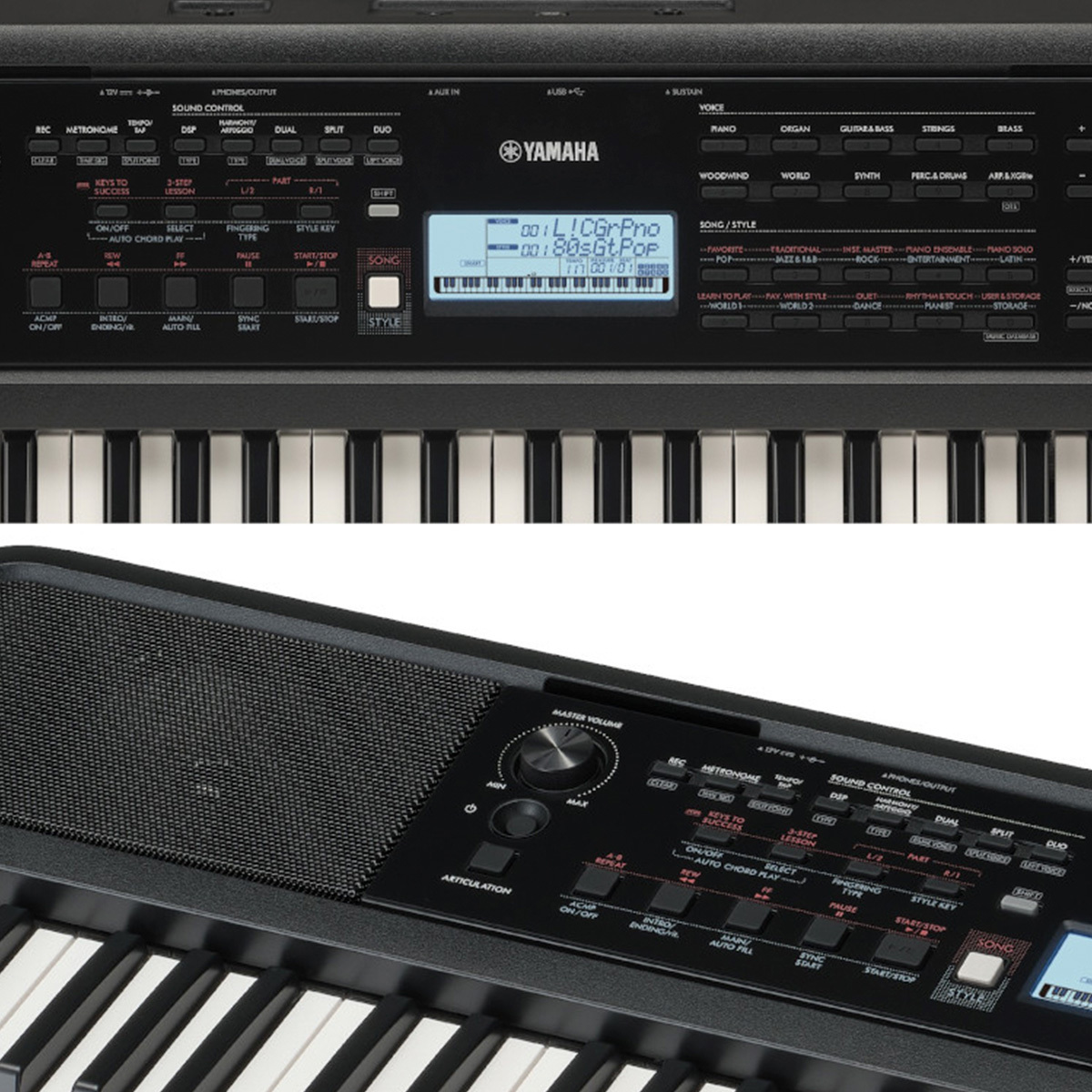 Teclado Digital Yamaha PSR-E383 image number null