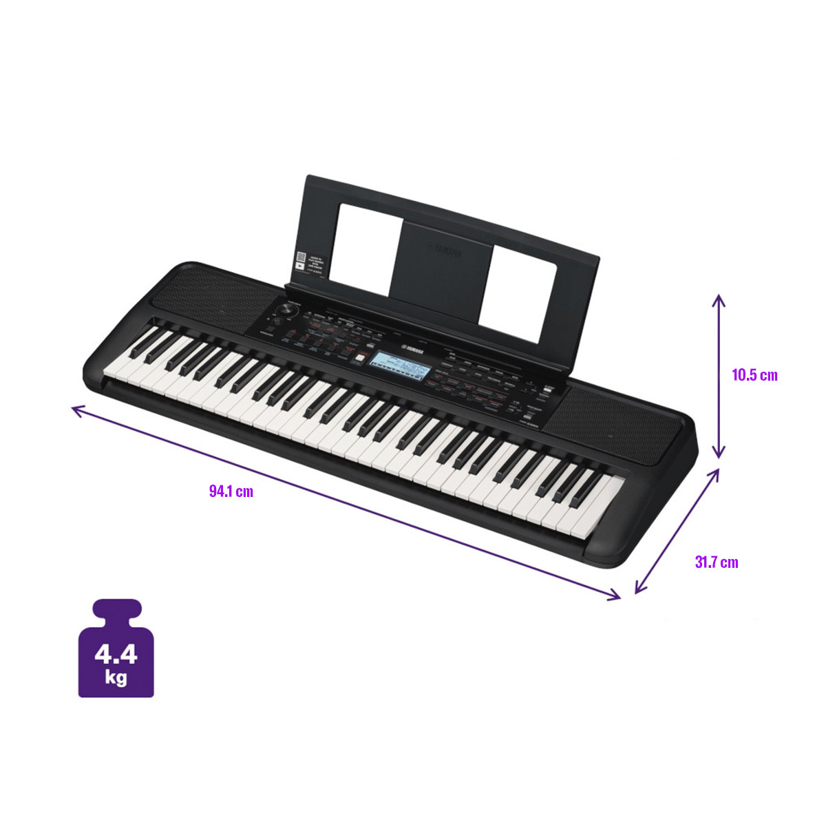 Teclado Digital Yamaha PSR-E383 image number null