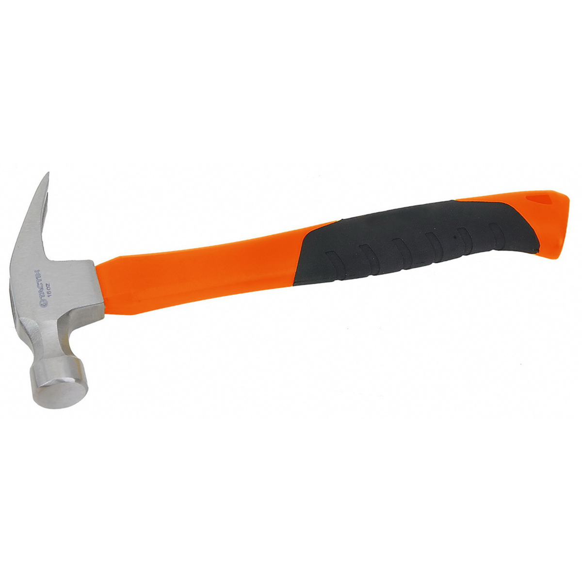 Martillo U&ntilde;a Curva 570g (20oz) Mango Fibra de Vidrio Tactix image number null