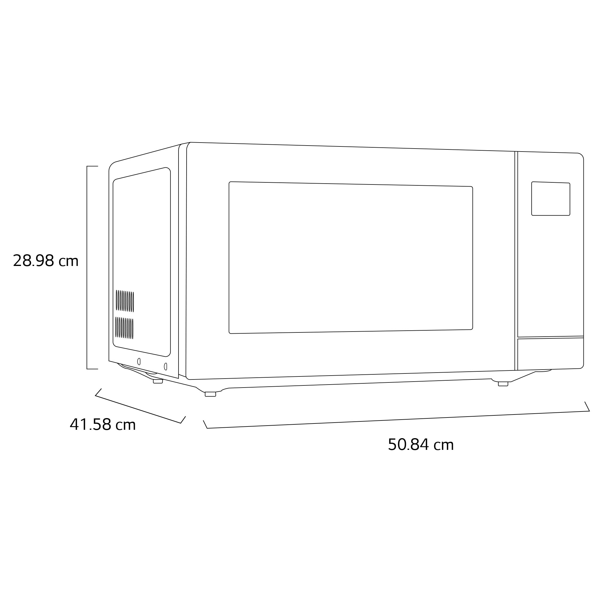 Horno de Microondas LG NeoChef MH7032JAS image number null