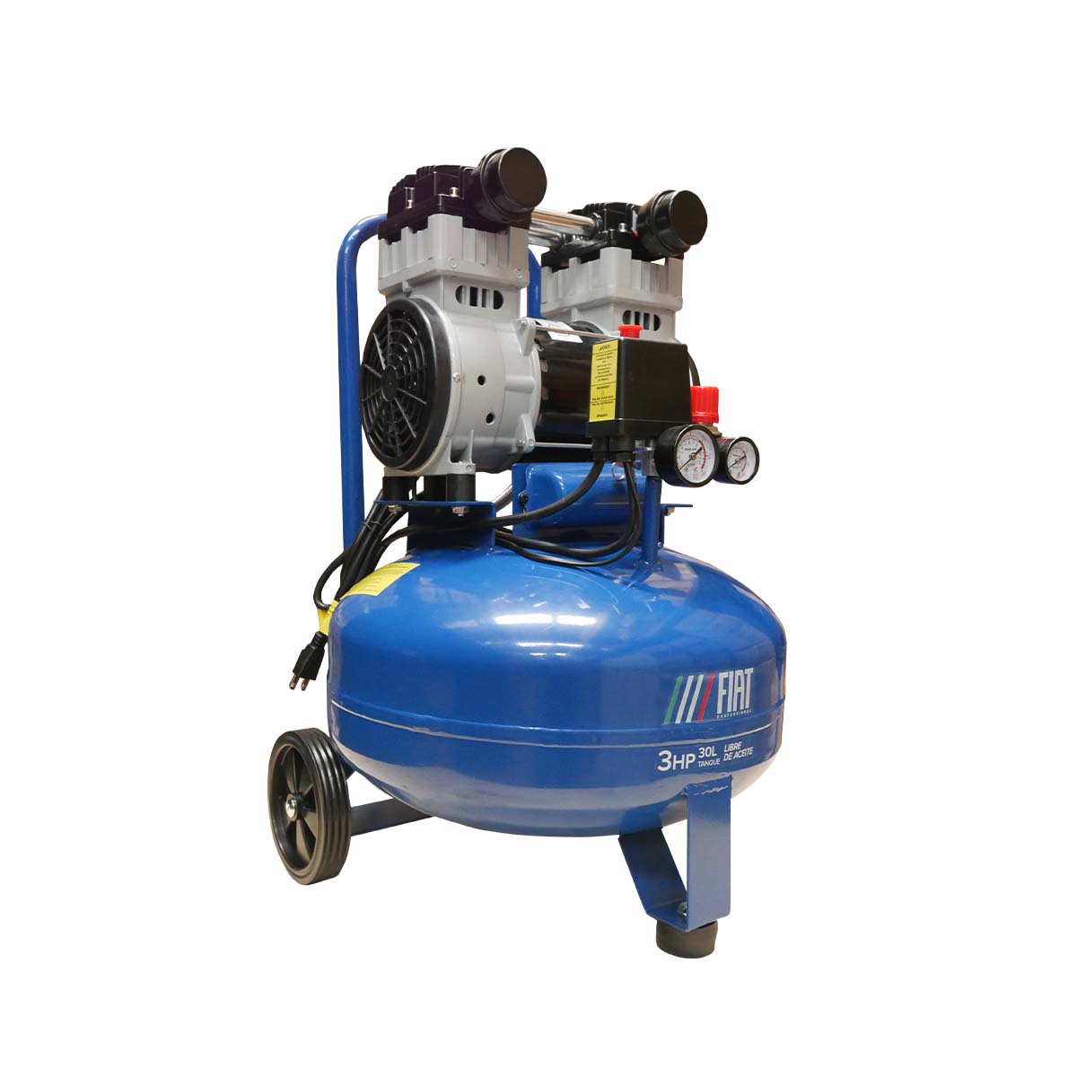 Compresor Fiat  30 Lt 3 Hp Libre De Aceite 115psi Fiat  Professional image number null
