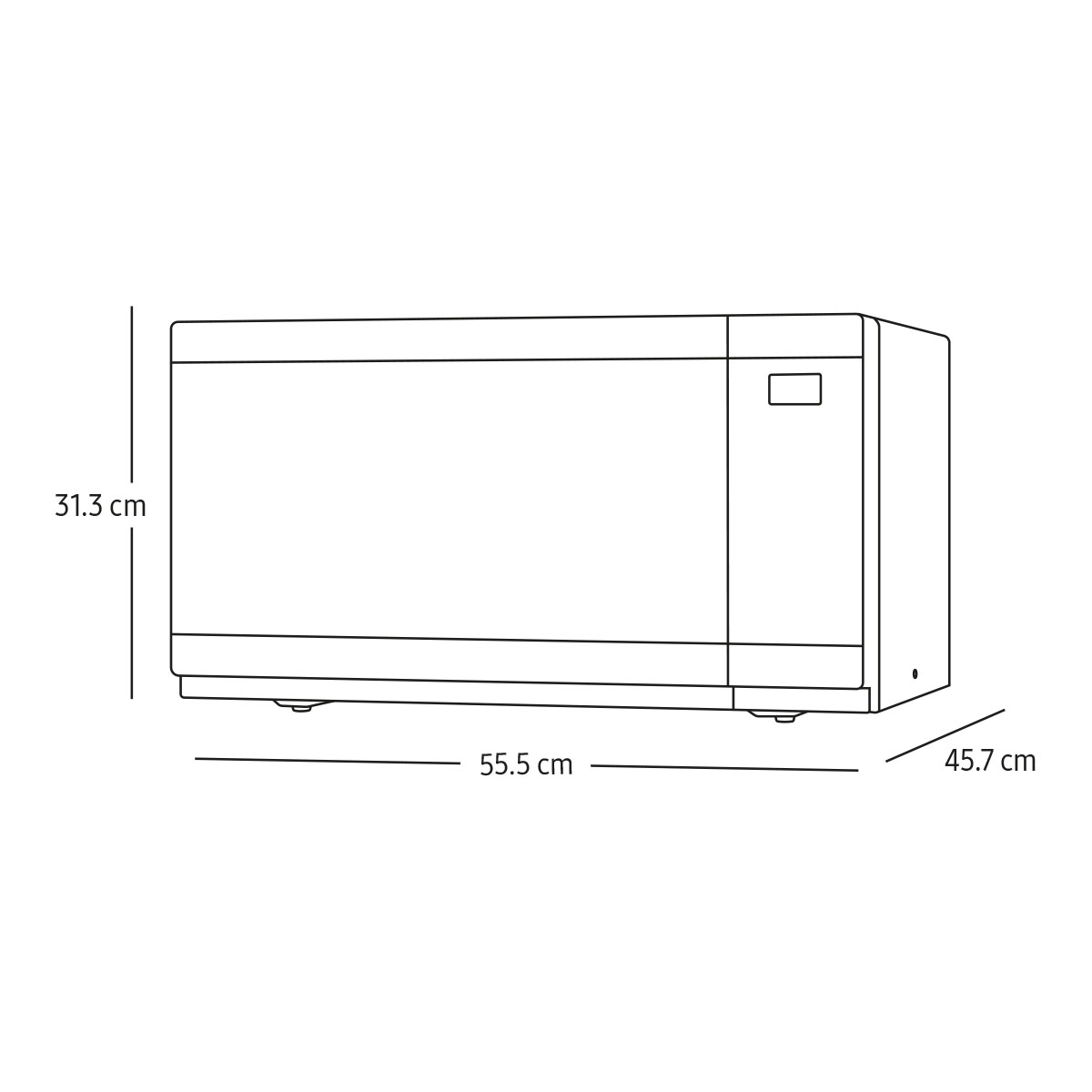 Horno de Microondas 1.4 Cuft SAMSUNG image number null