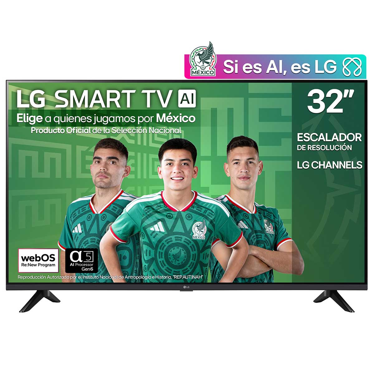 Pantalla LG de 32 Pulgadas HD 32LR650BPSA image number null