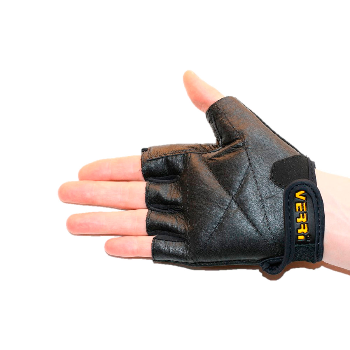 Guantes Para Pesas Y Spinning En Piel De Res Verri image number null