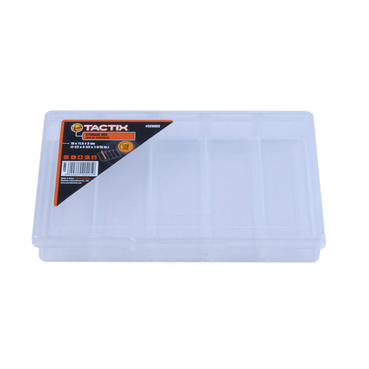 Caja Organizaci&oacute;n 5 Compartimientos Tactix image number null