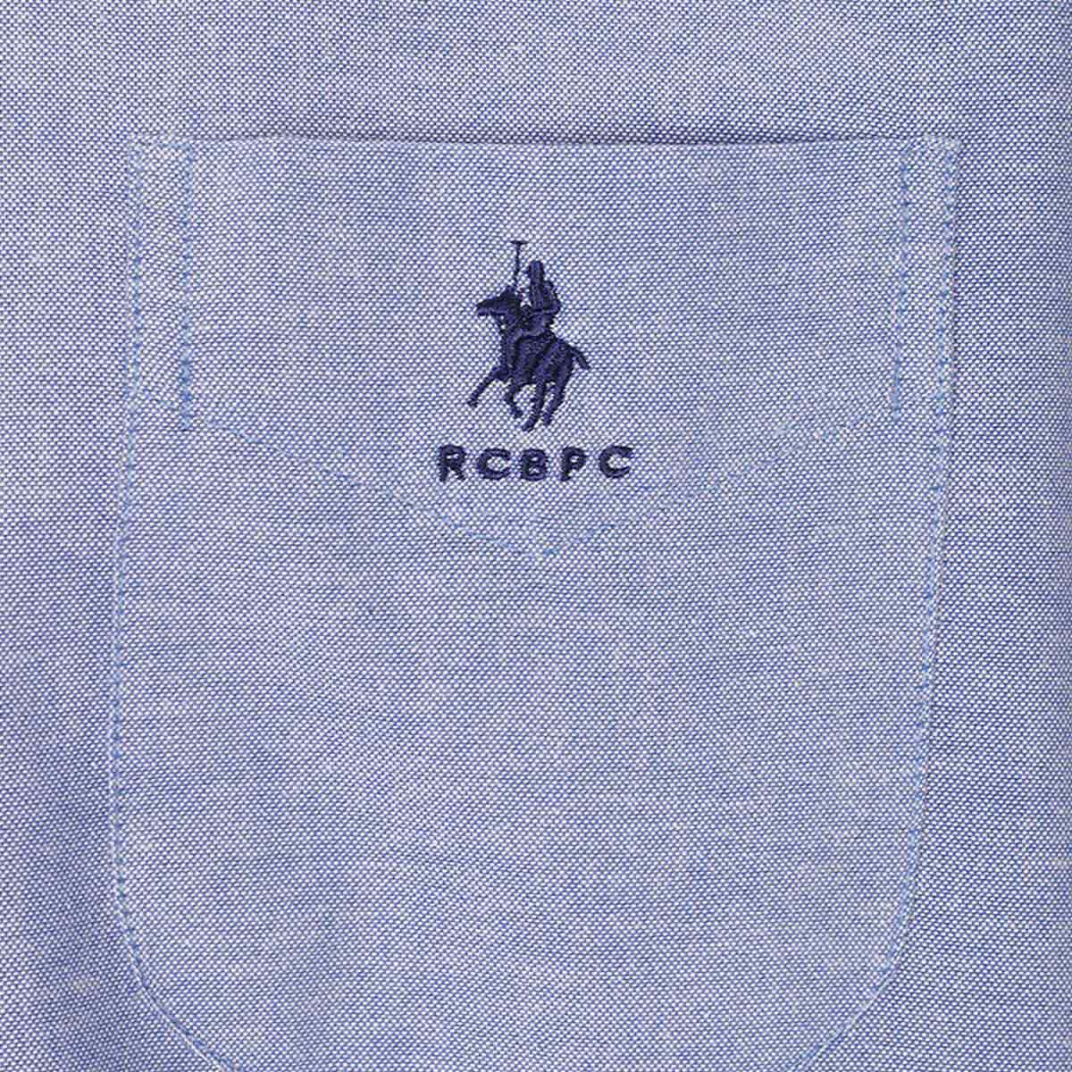 Camisa Talla Plus Lisa Manga Larga RCB Polo Club Para Hombre image number null