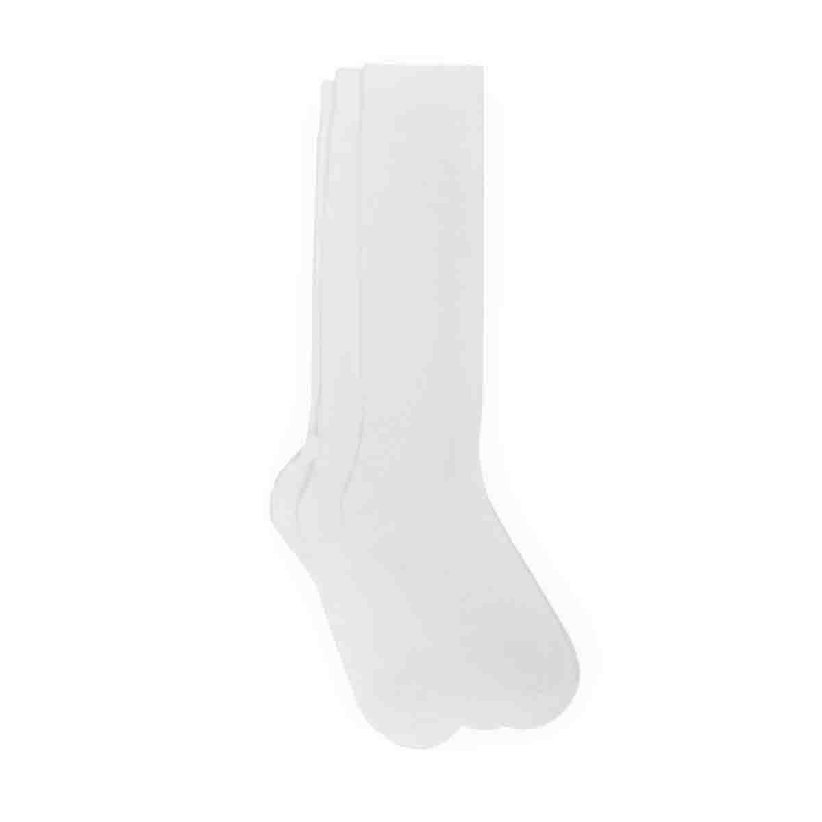 Calceta De Escolar Nylon Lisa 3Pack Gleytor Para Ni&ntilde;a image number null