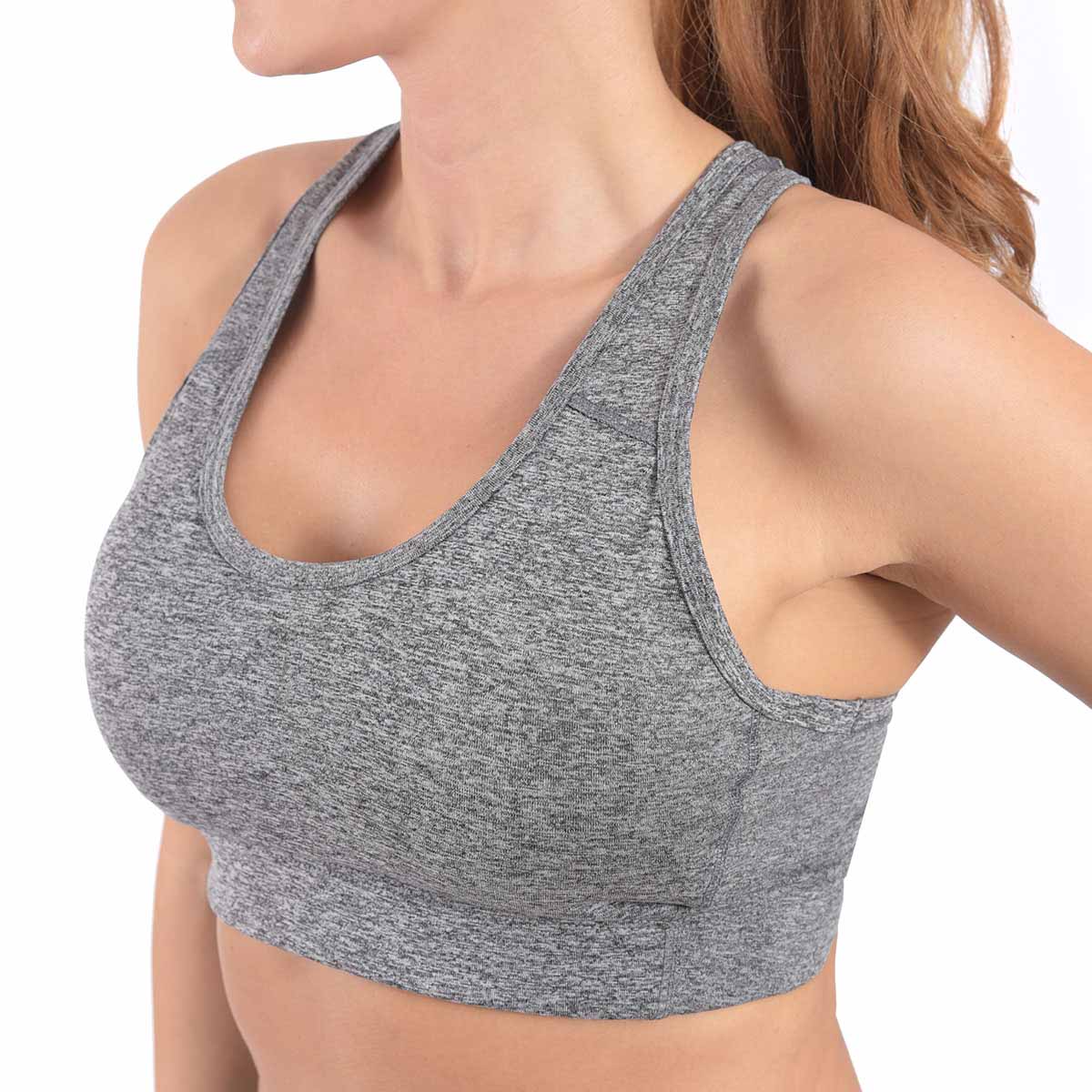Top B&aacute;sico Con Copas De Naylon For Intelligent Trainers  Para Mujer image number null