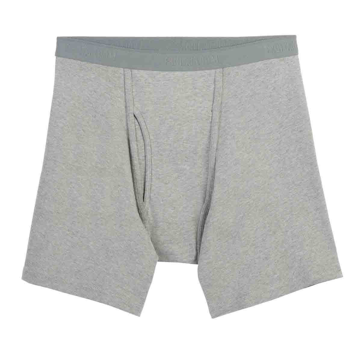 B&oacute;xer Para Hombre Ajustado Premium Ultra Suave Negro/Gris Jaspe Paquete De 3 Fruit Of The Loom image number null