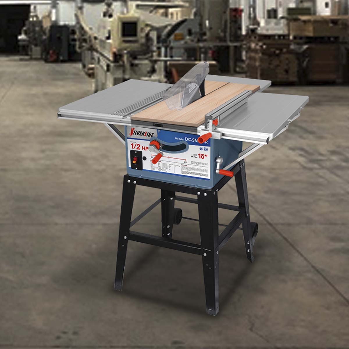 Sierra de Mesa Transportable 10" DC-SM10-R Silverline image number null