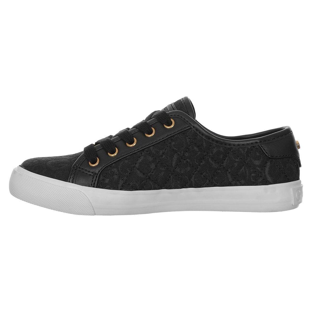 Tenis Negro Con Detalle De Marca G By Guess image number null