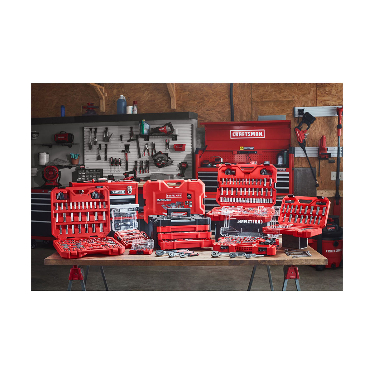 Juego de herramientas mec&aacute;nicas de 262 Piezas Versastack Craftsman image number null