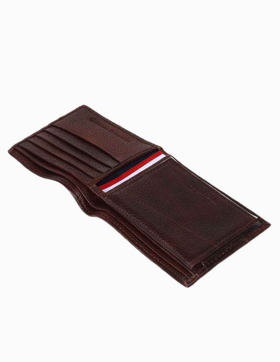 Cartera Passcase Color Caf&eacute; Claro Tommy Hilfiger Para Hombre image number null