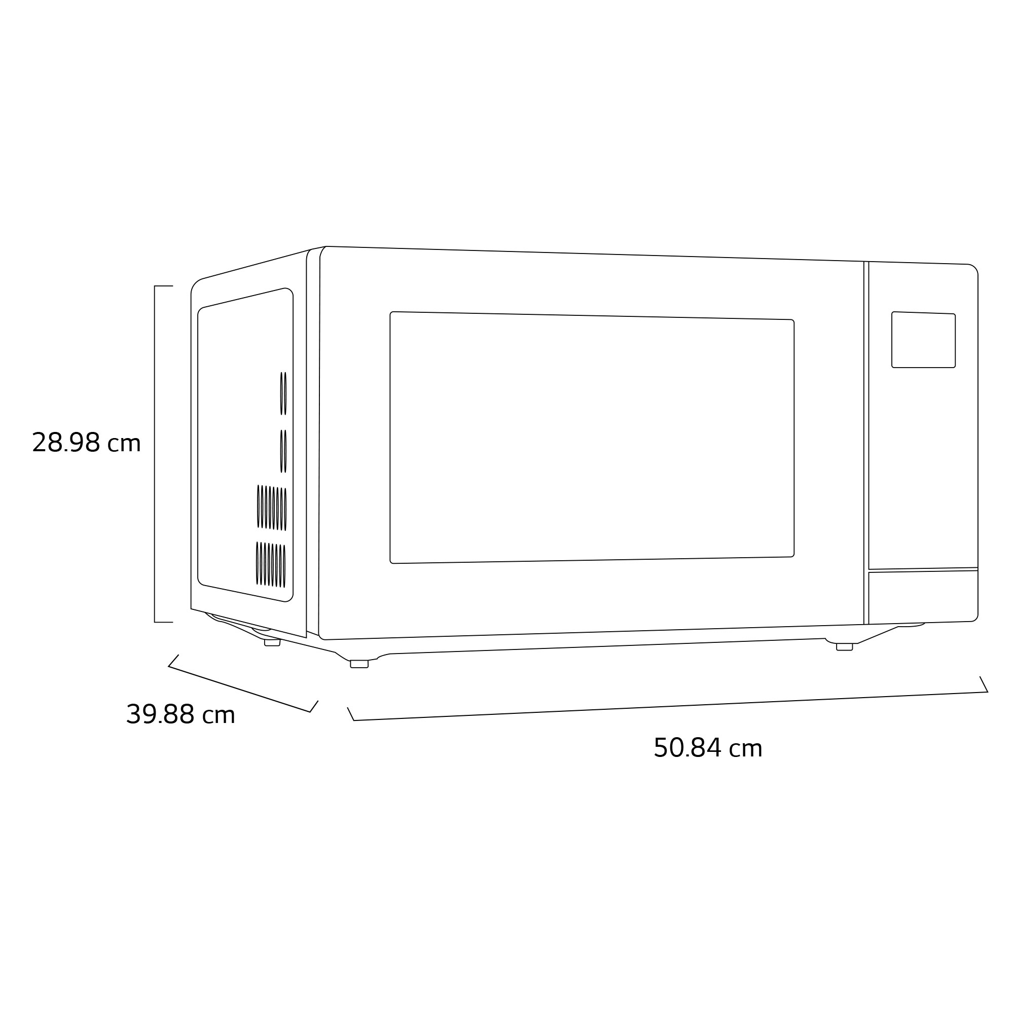 Horno de Microondas LG NeoChef MS3032JAS image number null