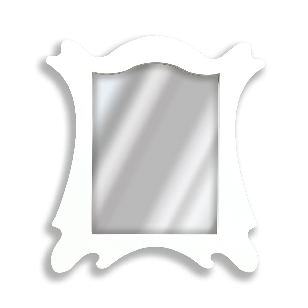 Espejo Contempor&aacute;neo Pisa Blanco   60x65 Cms image number null