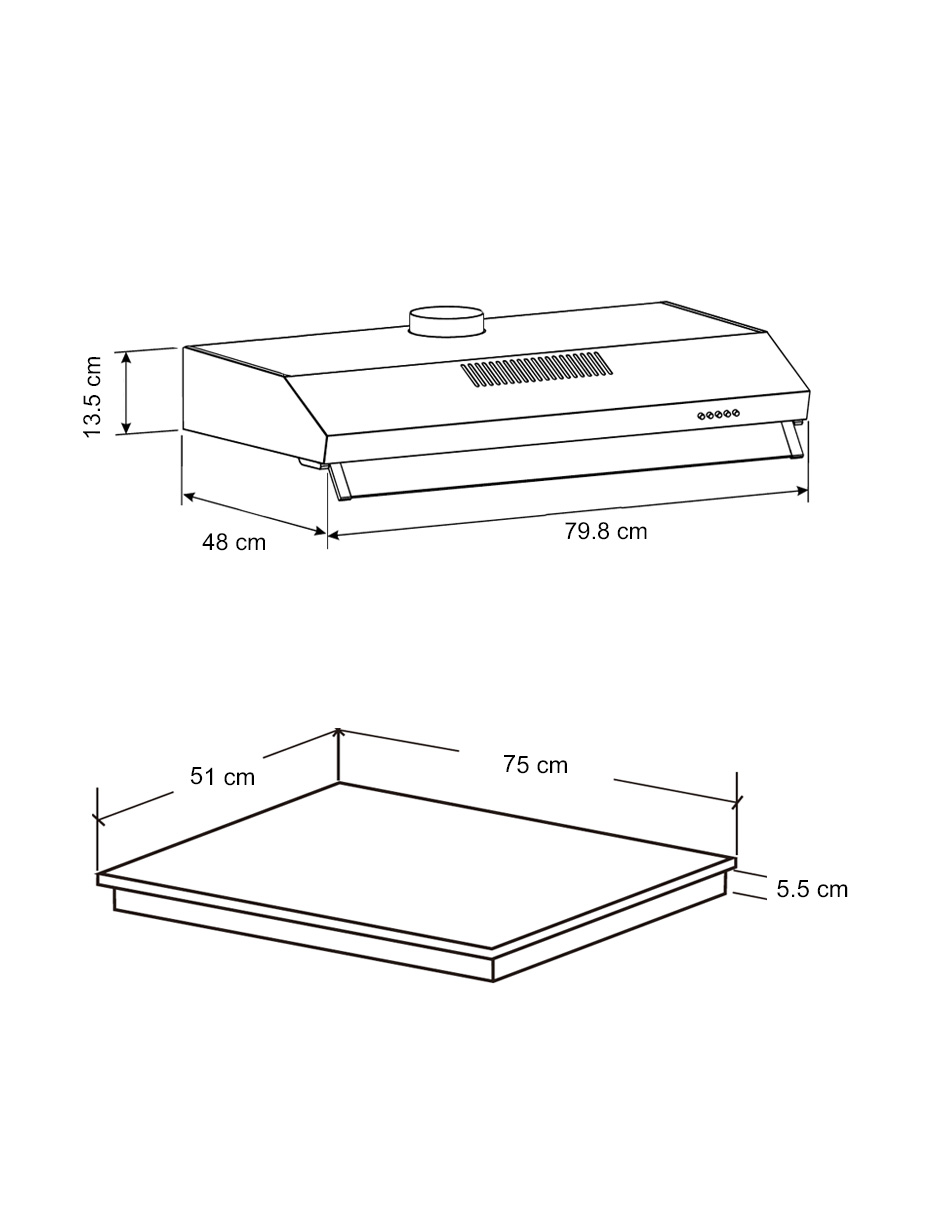 Pack Duetto Deluxe Campana + Parrilla Teka image number null