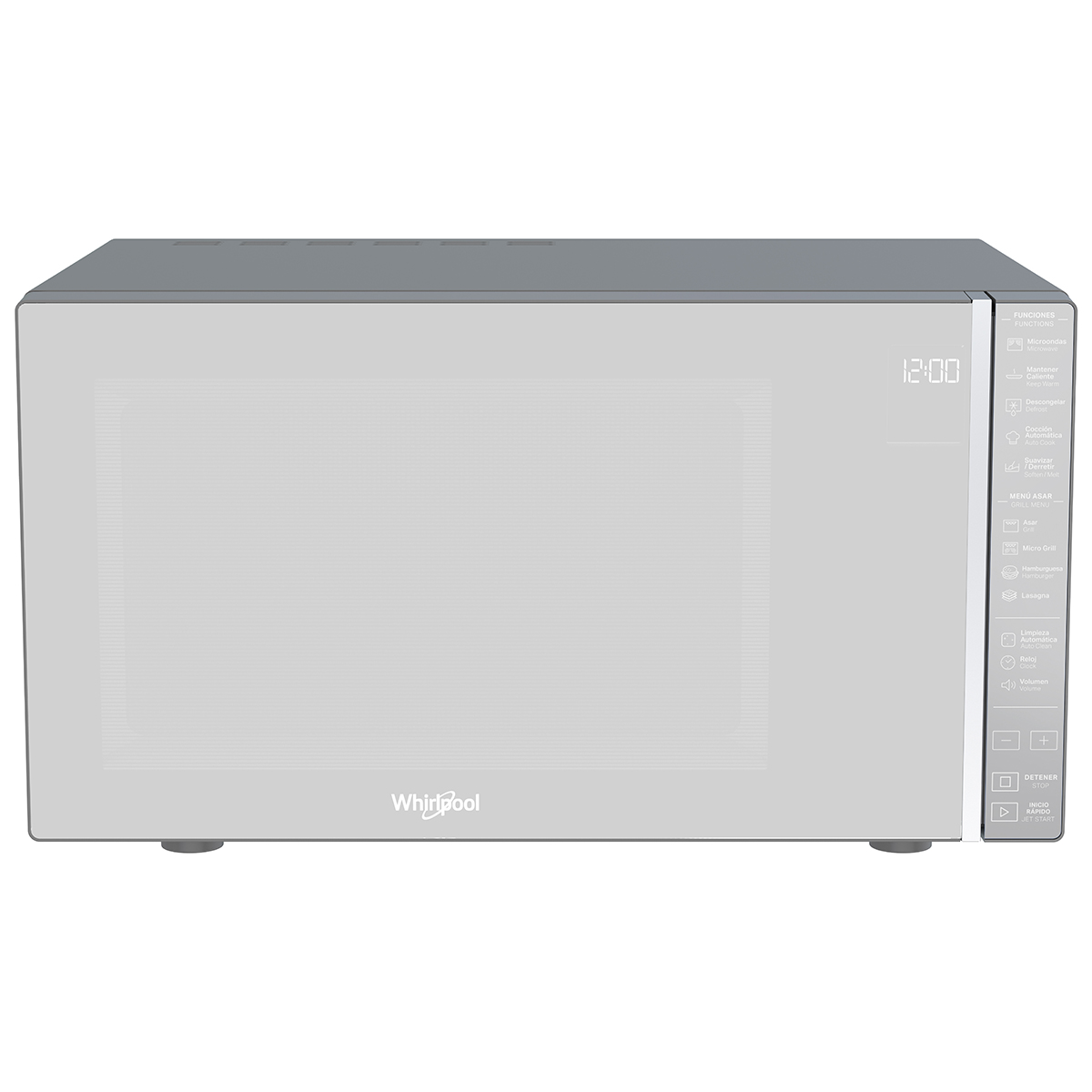 Horno De Microondas Whirlpool 1.1 P3 WM2811D Silver image number null