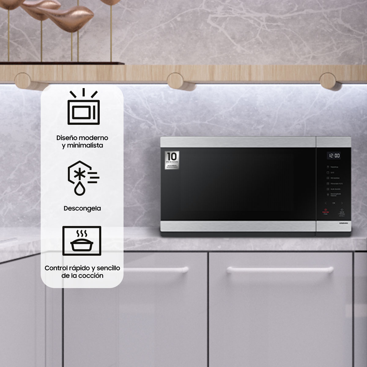 Horno de Microondas 1.4 Cuft SAMSUNG image number null