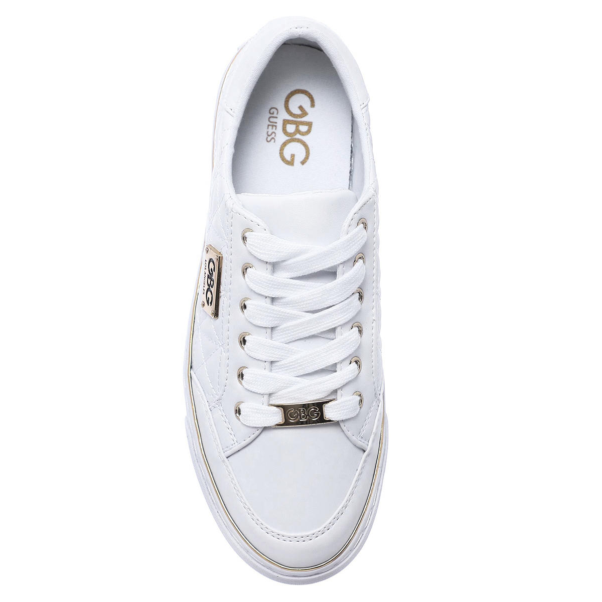 Sneaker G by Guess con aplicaci&oacute;n de herraje, punta redonda, fijaci&oacute;n de agujeta image number null