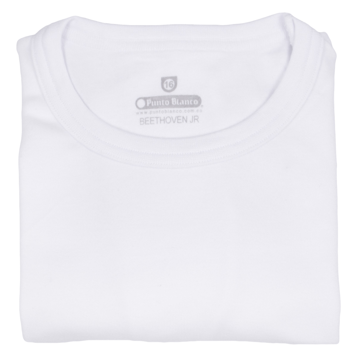 Playera Sin Manga Punto Blanco Para Ni&ntilde;o image number null