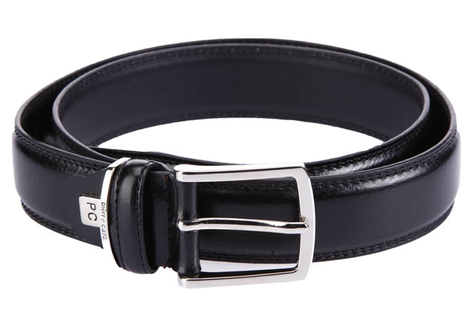 Cintur&oacute;n Negro Pierre Cardin Para Hombre image number null