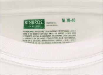 PLAYERA CUELLO REDODNO 3PZS. RINBROS image number null
