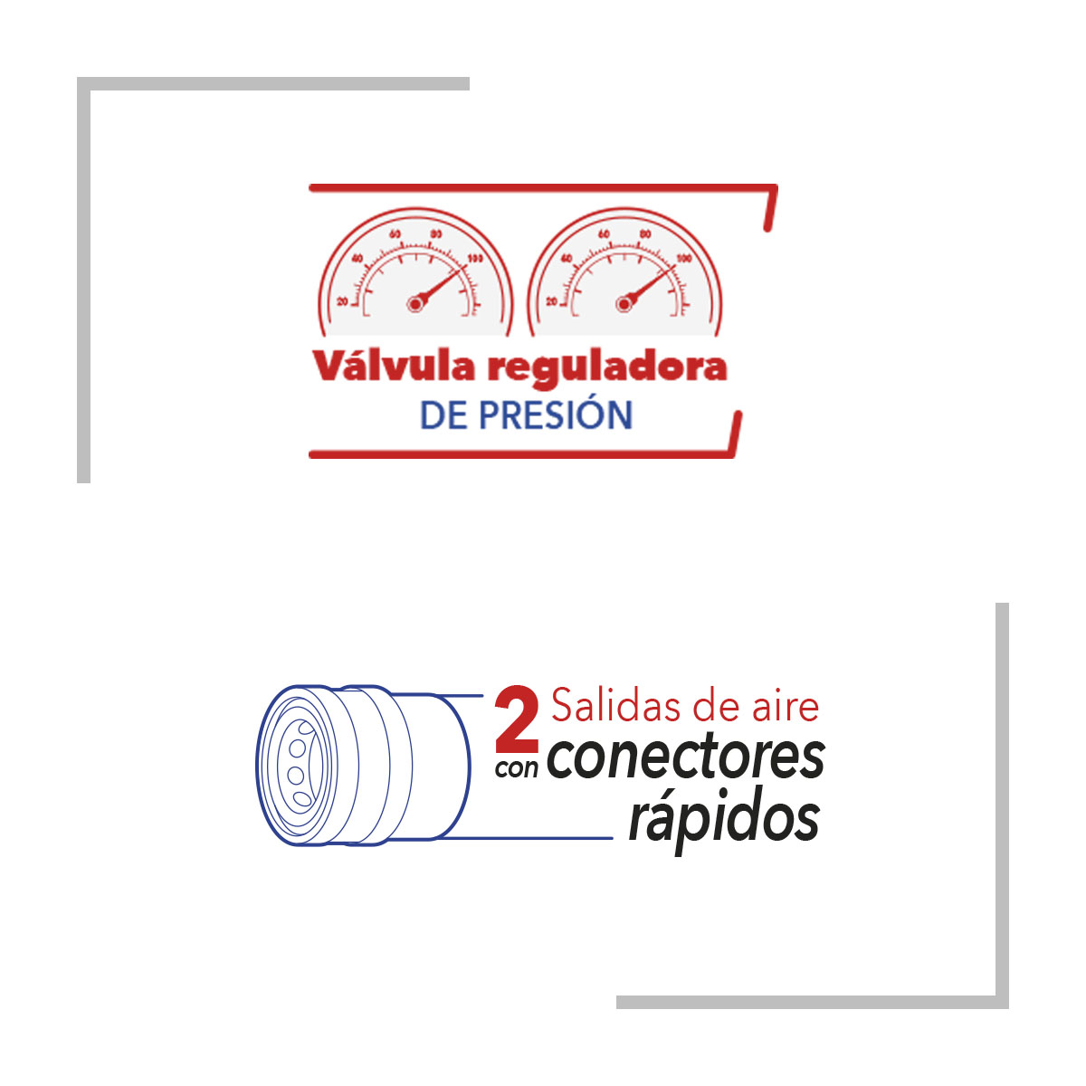 Compresor de Aire Lubricado Silverline 3HP DC-3H50L image number null