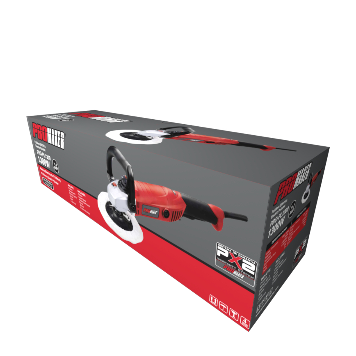 Pulidora con 6 Velocidades Variables Promaker 7" image number null