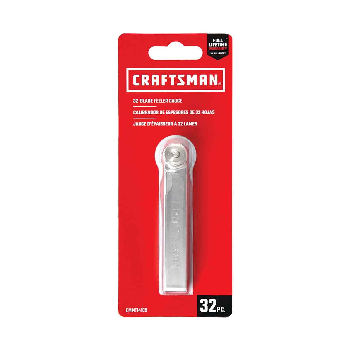 Calibarador de Espesores de 32 Hojas CMMT14105 Craftsman image number null