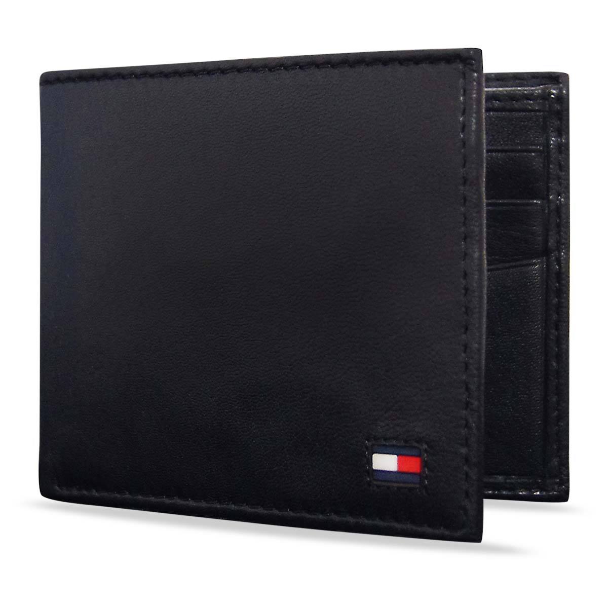 Cartera Flat Billfold Color Gris Tommy Hilfiger Para Hombre image number null