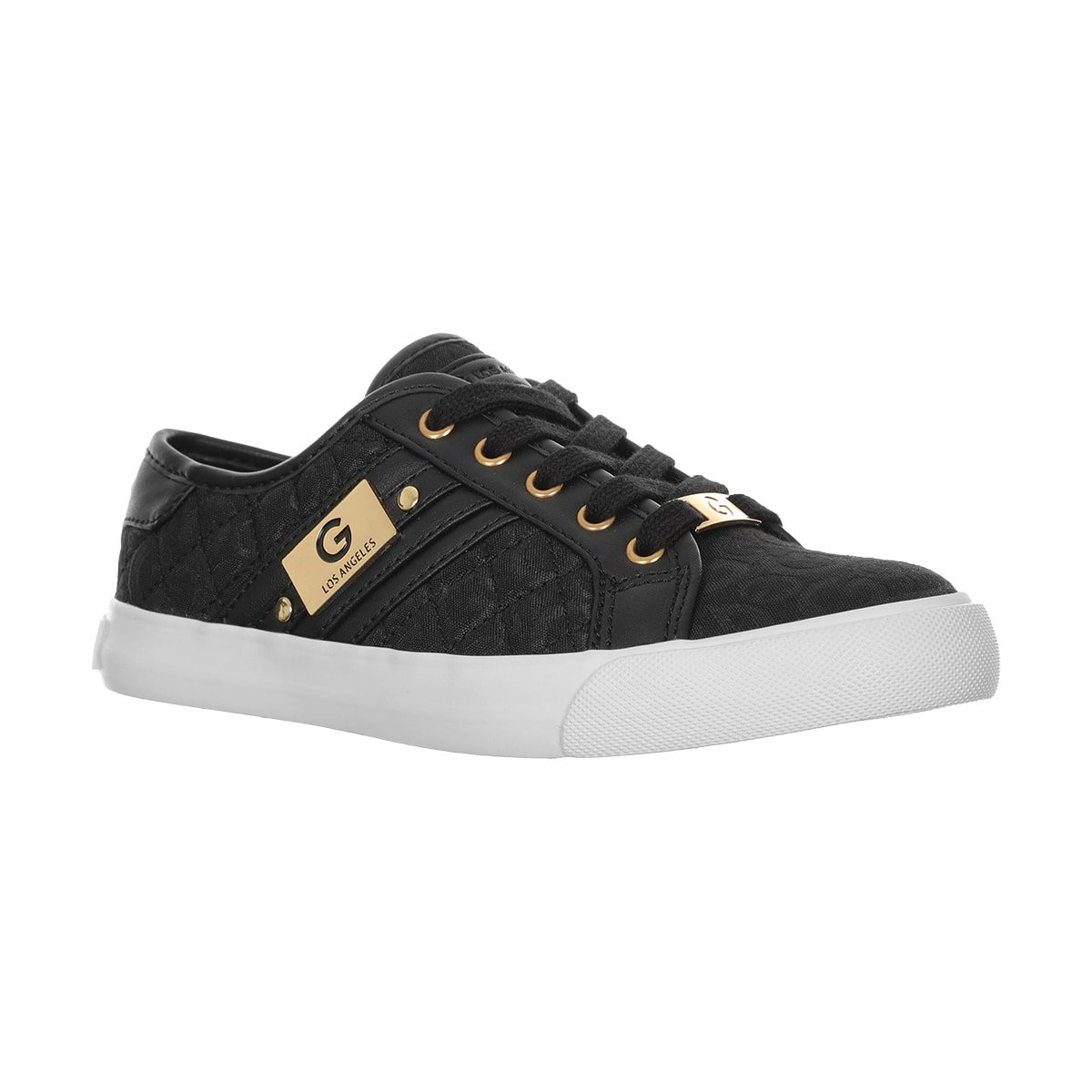 Tenis Negro Con Detalle De Marca G By Guess image number null